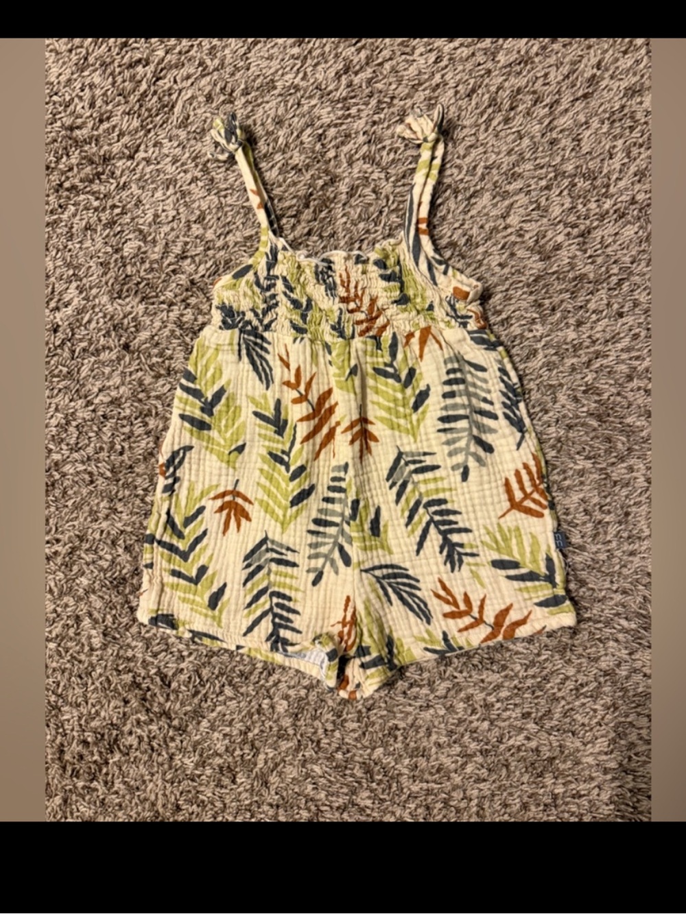 Modern Moments Toddler Girl Wide Leg Romper